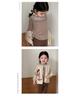 Children's Korean Style Autumn Outfits: Girls' Cardigan Coat Set