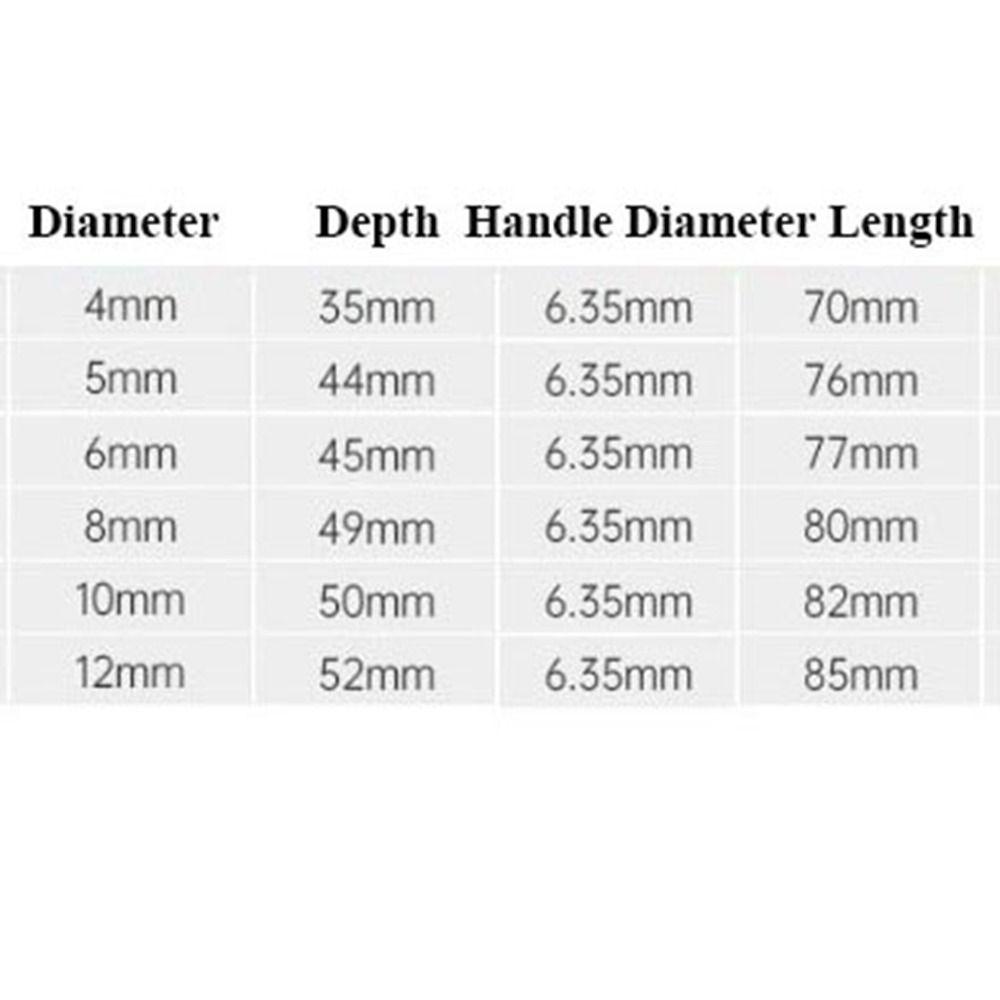 Multifunctional Cross Hex Tile 3/4/5/6/8/10/12mm Hole Opener Drill Bit Set  Glass Ceramic Concrete