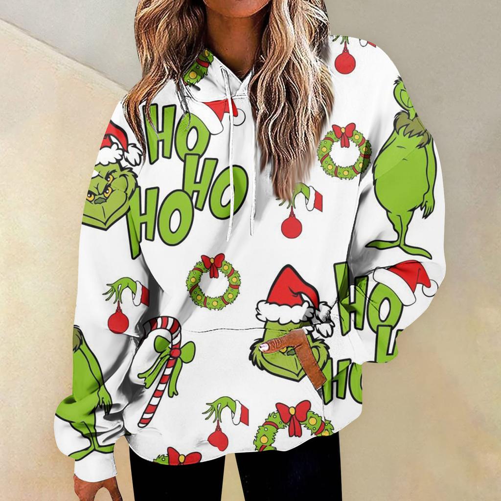 Women's Fashion Daily Versatile Casual Crewneck Sweatshirts Graphic Daily Long Sleeve Gradient Patchwork Printed Top Sweatshirts