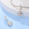 Copper Playing Cards Magic Hat Pendants Dice Alarm Clock Cup Beads Charms Fit Original Bracelets Diy Jewelry