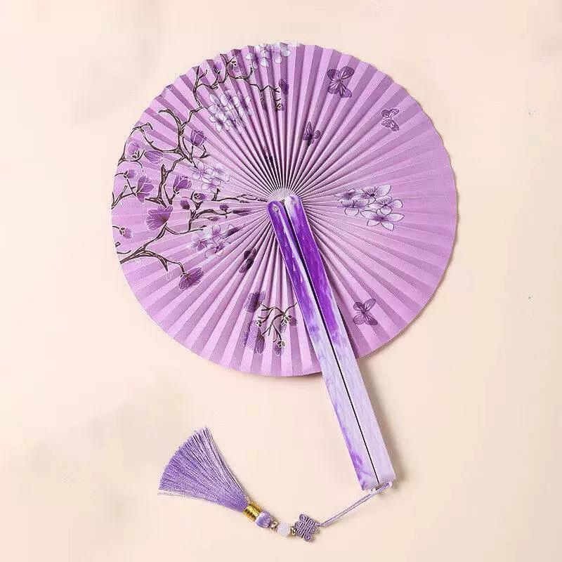 Folding Fan for Portable Use, Ancient Style Magnetic Fan, Chinese Style, Special Fan for Hanfu Dance, Portable Fan for Girls, Traditional Chinese
