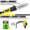 8 Inch 2.25M Cordless Tree Trimmer Pole Saw Telescoping Electric Chainsaw Pruner Home Garden Pruning Tools With Battery