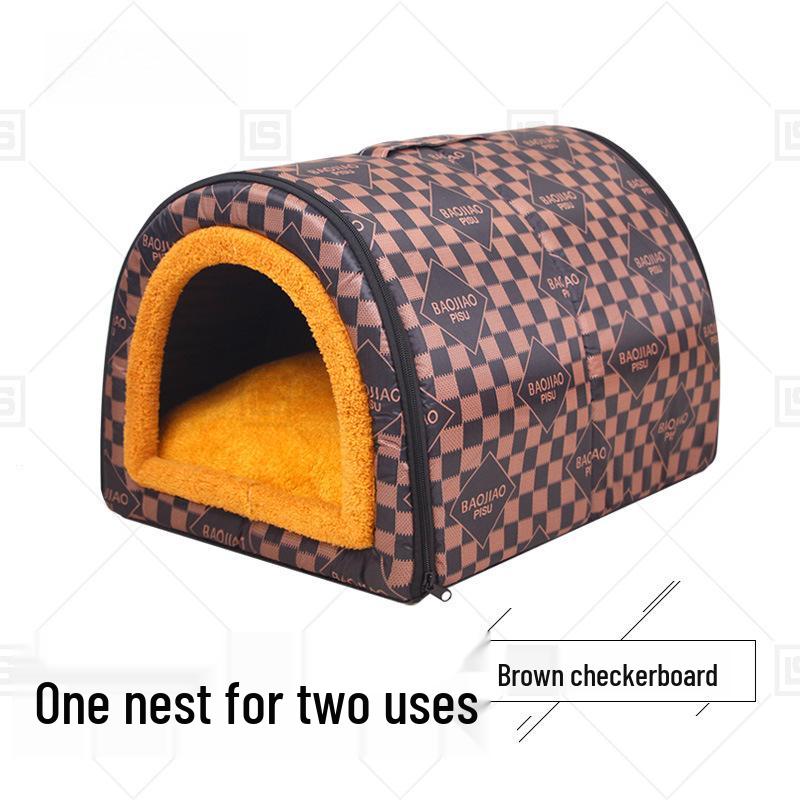 Waterproof Outdoor Pet House: Rainproof, All-Season Shelter for Cats & Dogs