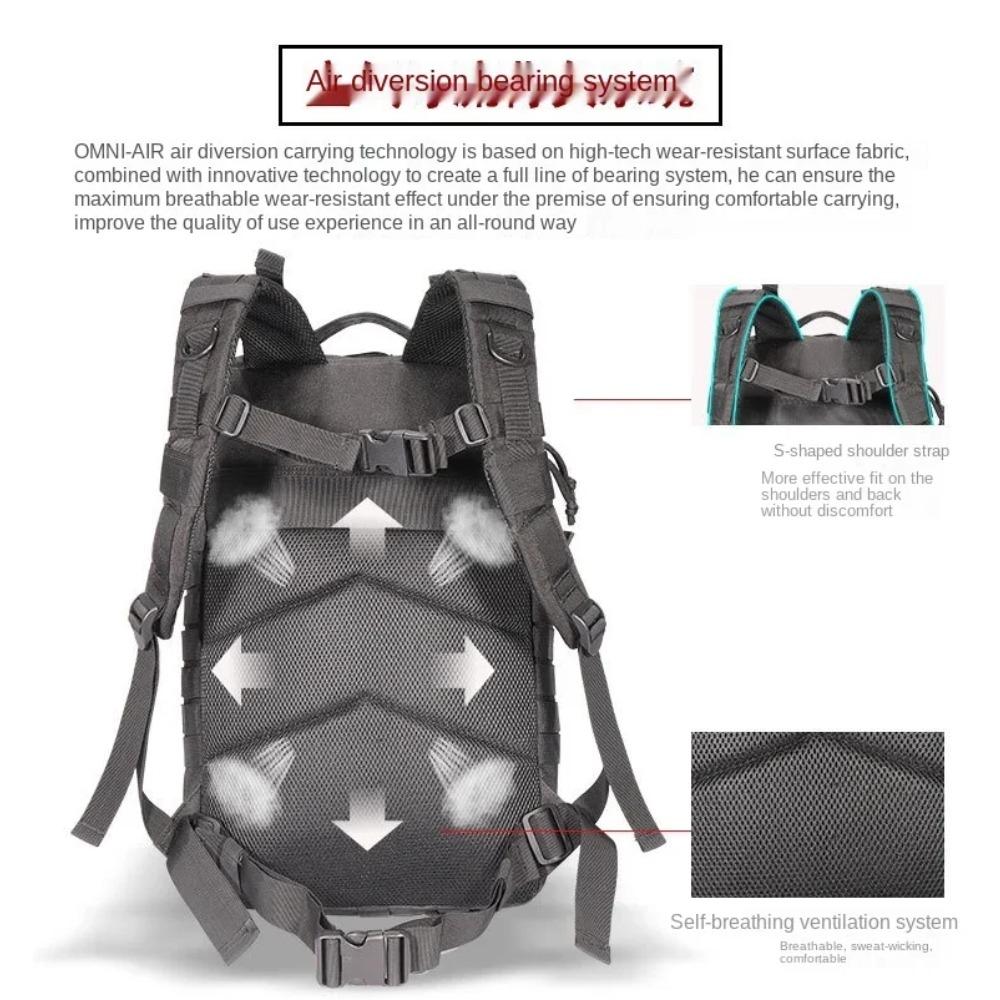 25L Tactical Backpack Large  Hiking Backpacks Bags Business Men Backpack Dropshipping