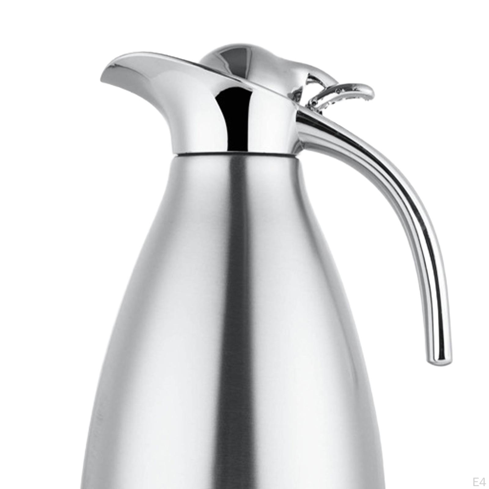 Диспенсер для напитков премиум-класса из нержавеющей стали с изолированной крышкой 1.5L — фото 7