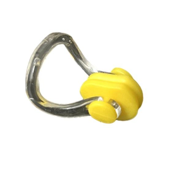 

Silicone Swimming Nose Clip Waterproof Anti-slip Diving Swimming Nasal Clip Beginners Kids Adults Nose Stoppers Water Sports Training жовтий
