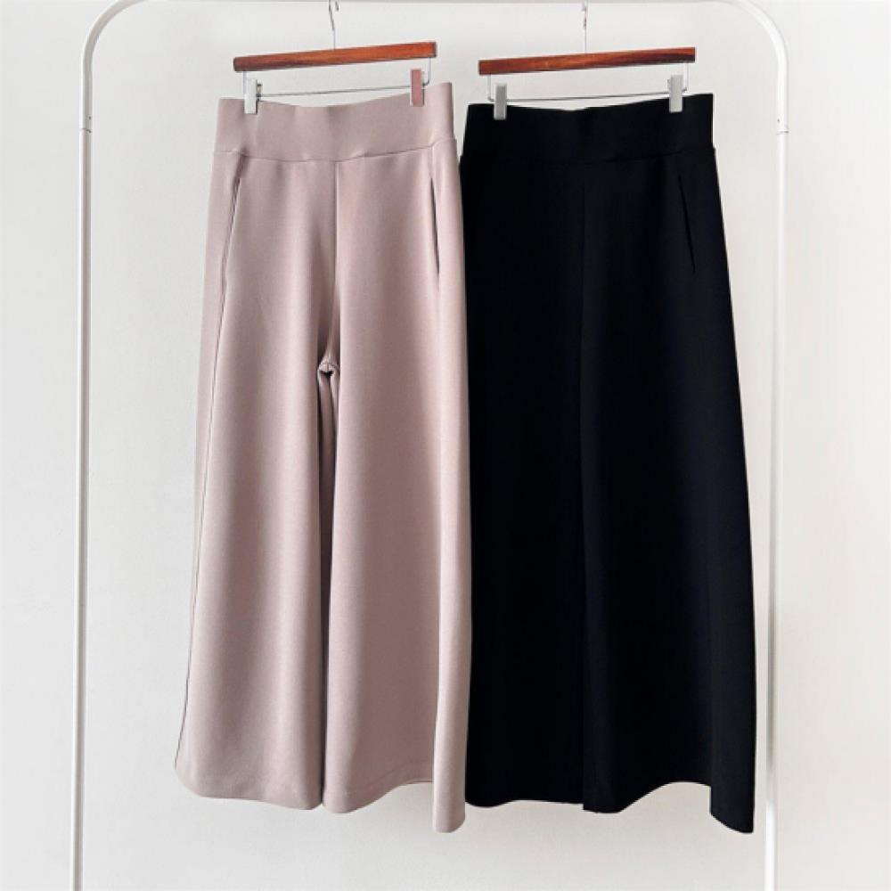 New ArrivalS Open Run Women S Fall Stretch Wide Flare pantS Half High Banding