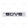 New 3D HSE SDV6 HSE SDV8 ABS Adhesive Emblem Badge Decal for Land Rover Ranger Rover Voguese Defender bwsx9