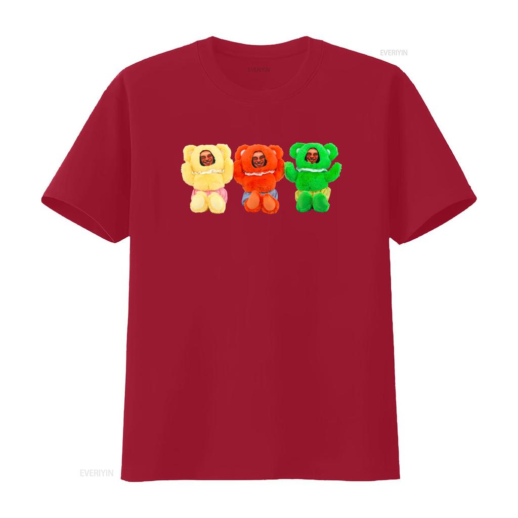 Maglietta Donkey Rhubarb Aphex Twin Vintage per Fan di Musica Design Raro Orso Colorato Stampato H0923 vintage Lavata Alla Moda Casual
