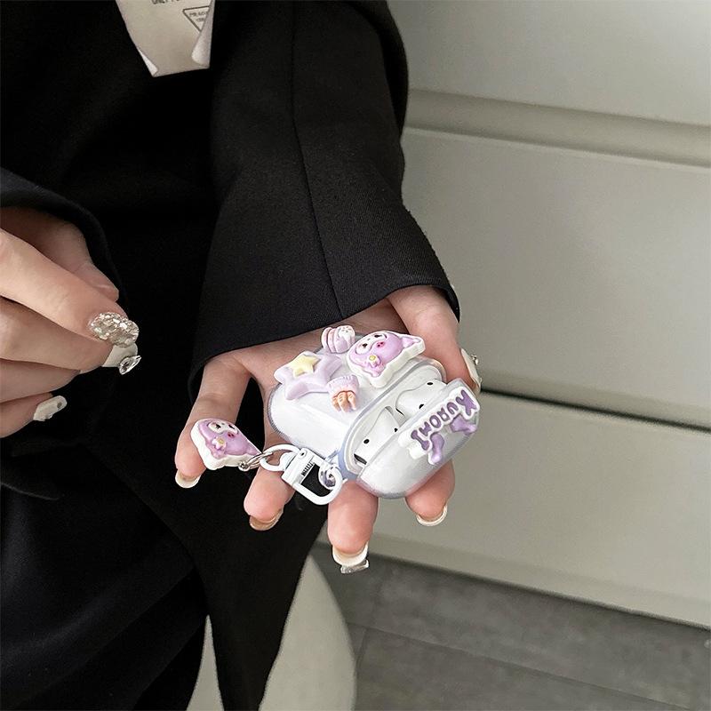 Dream Cute Puppy Devil For Airpods Pro Protective Case Apple 3 Generation Wireless Bluetooth Headset Case 4 Generation