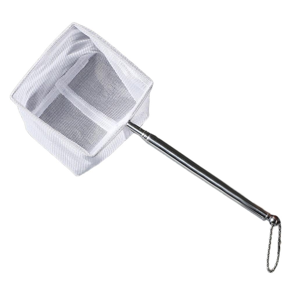 Fish Net for Fish Tanks Telescopic Rod for Catching Shrimp Commercial Use Telescopic Long Retractable Handle
