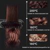Go Brush Pro Portable Hair Straightener Brush, Ionic Straightening Brush for All Hair Types, Fast Styling, Anti-Scald Design, Travel-Friendly