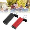 Portable Metal Storage Container Aluminum Alloy Outdoor Airtight Storage Box with Whistle Lanyard fo