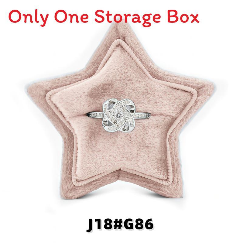 Elegant Velvet Ring Box For Jewelry Storage And Gift Packaging