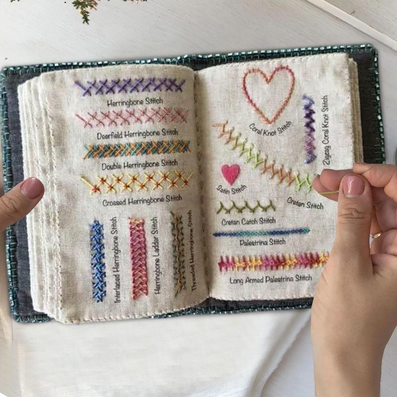 Embroidery Stitches Book Sewing Guide For Adults Stitches Sewing Guide Book For Beginners And Embroidery Enthusiasts