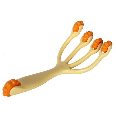 1 Pz Massaggio Manuale Rullo a Cinque Sfere per Vita Schiena Collo e Gambe Massaggio alla Testa e Spa Dimagrante per Rilasciare la Fascia