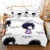 Cute Mafalda Cartoon Bedding Duvet Cover Set 3Pcs Fashion Printed Bed Set Single Double Queen King Size Pillowcase