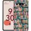 Luxury TPU Phone Case For Google Pixel 9 8 8A 7 7A 6 Pro XL 6A 5G Read Books Illustration Black Soft Back Cover