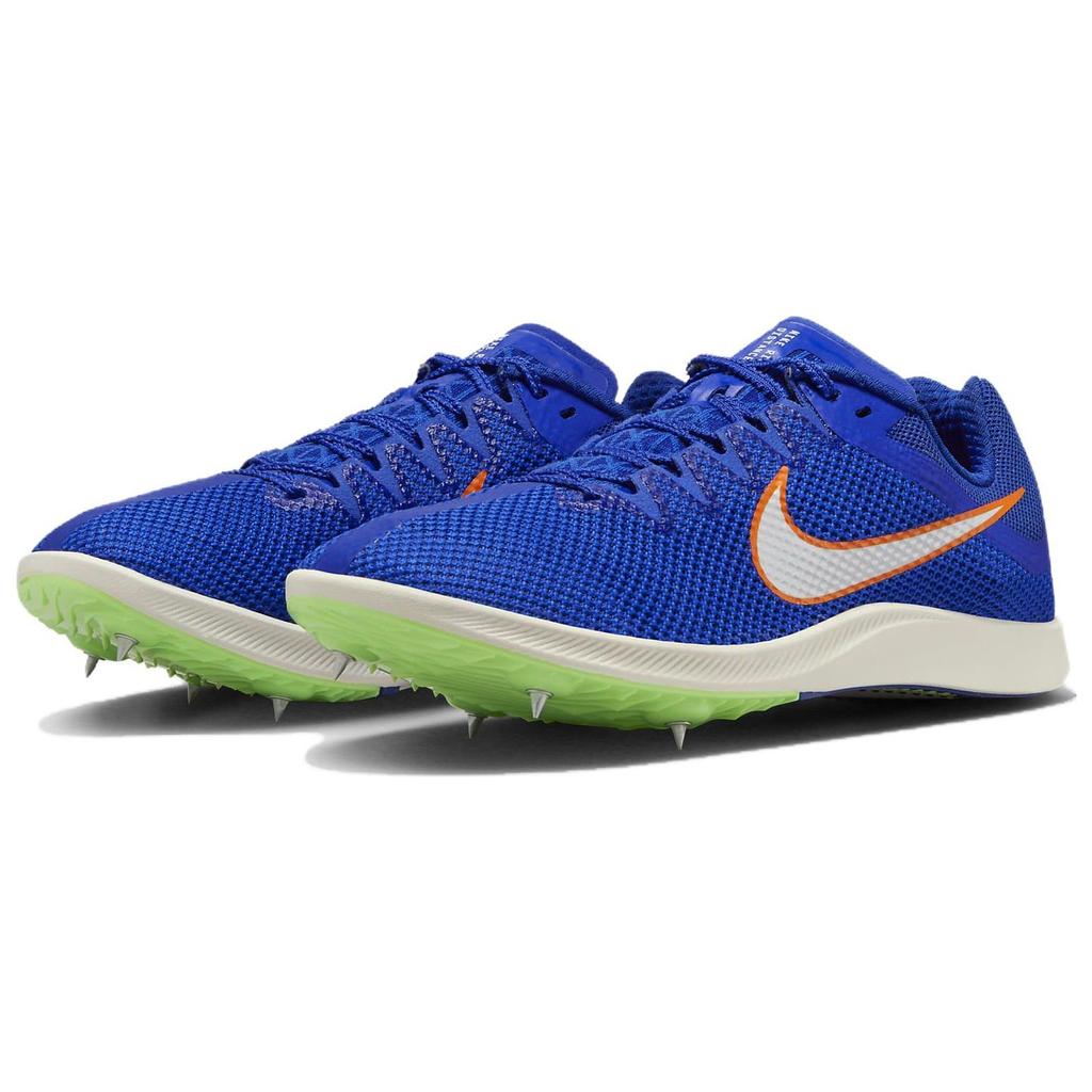 Nike Zoom Rival Distance Racer Blue Lime Blast Unisex Sneakers Safety-Orange White DC8725-401
