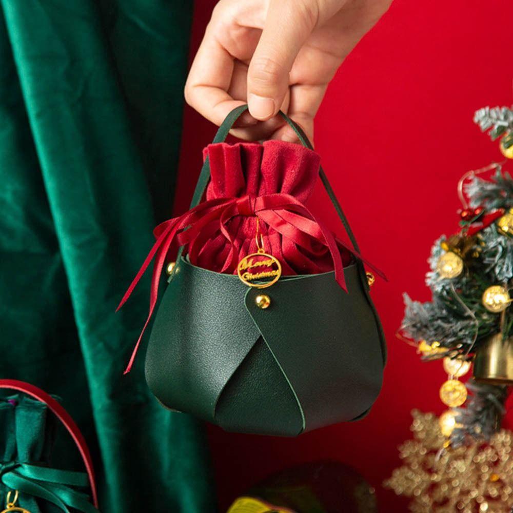 Christmas Decoration For Children Kids Christmas Present Bag Gift Pouch Material Package Candy Bag