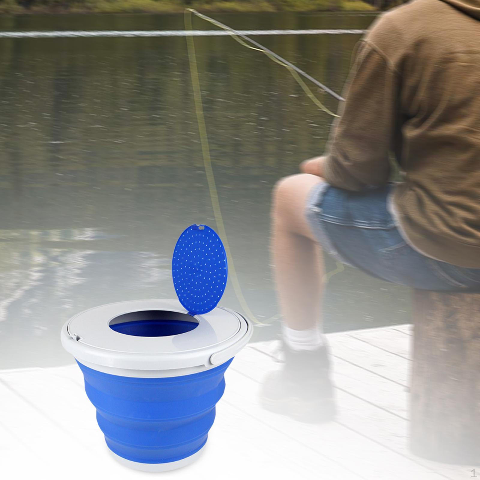 

Складное ведро для уборки с крышкой 5 л. Складная удобная швабра синий