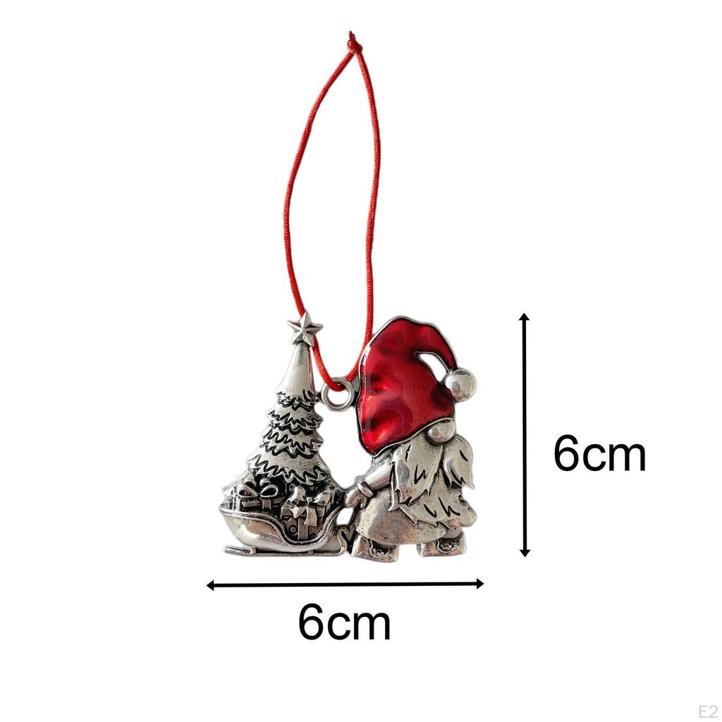 Festive Santa Claus Hanging Decorations for Christmas Tree