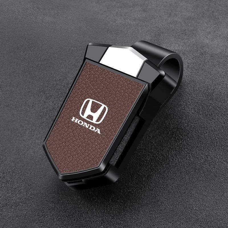 

Car Sun Visor Glasses Holder Clip,Auto Eyeglass Mount Compact Clip For Honda Civci FIT CRV Accord Jazz HRV Stepwgn Prelude Vezel коричневий
