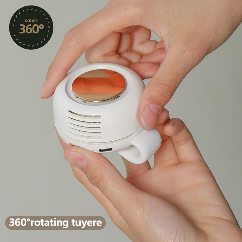 WHITE Portable Fan Portable USB Fan Clip-On Fan Cooling Personal For Office Household Traveling Summer Cooler Air Conditioner