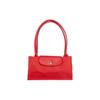 LONGCHAMP Le Pliage Green Recycled Canvas Leather Trim Dumpling Bag Handbag , Shoulder Bag Women's Tomato Red (Unisex) Shoulder Bags
