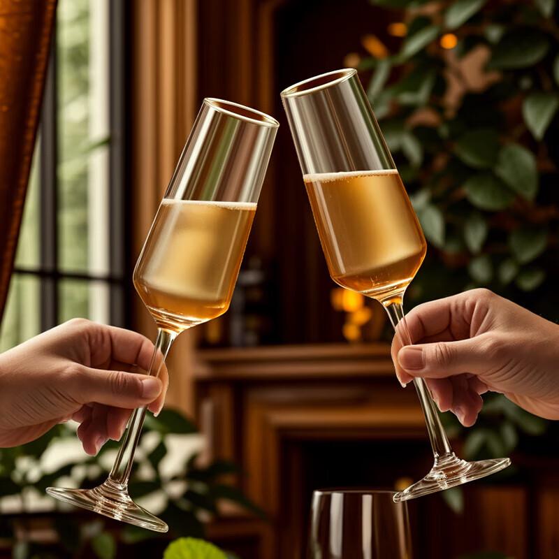 Diller 250ml Elegant Flute Glass