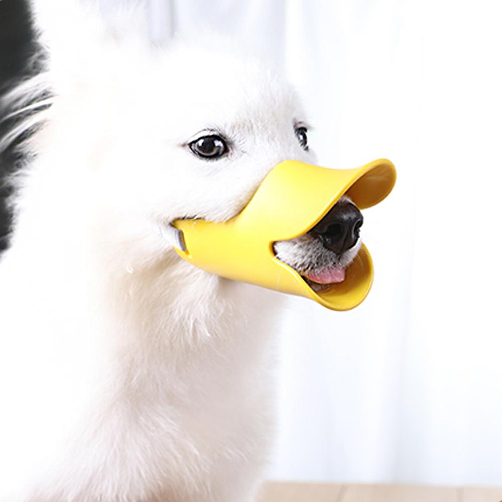 Bot de câine de companie Silicon Mască Gură de Rață Anti Mușcătură Oprire Lătrat Bot de Câine Pentru Câine Animal de Companie Acoperire Gură S/M/L