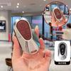 Leather Car Key Case Remote Cover Shell Bag Holder Fob For Mercedes Benz A B C E S Class S400L CLA CLS GLC GLE GLS EQE EQS AMG