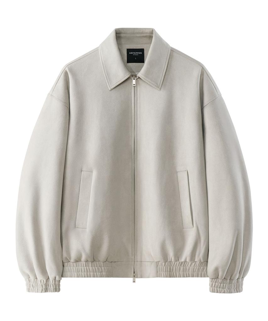 Untapped Studio 2Way Vegan Suede Blouson Jacket 3 Colors