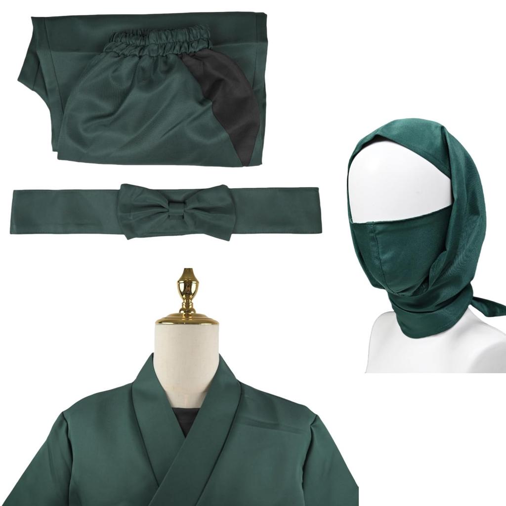 ENDIANDUO Nintama Cosplay Ninjutsu Academy and 6th Adult Cosplay School Stage Unisex Costume, Ninja, 1st, 2nd, 3rd, 4th, 5th, Grade, Costume,