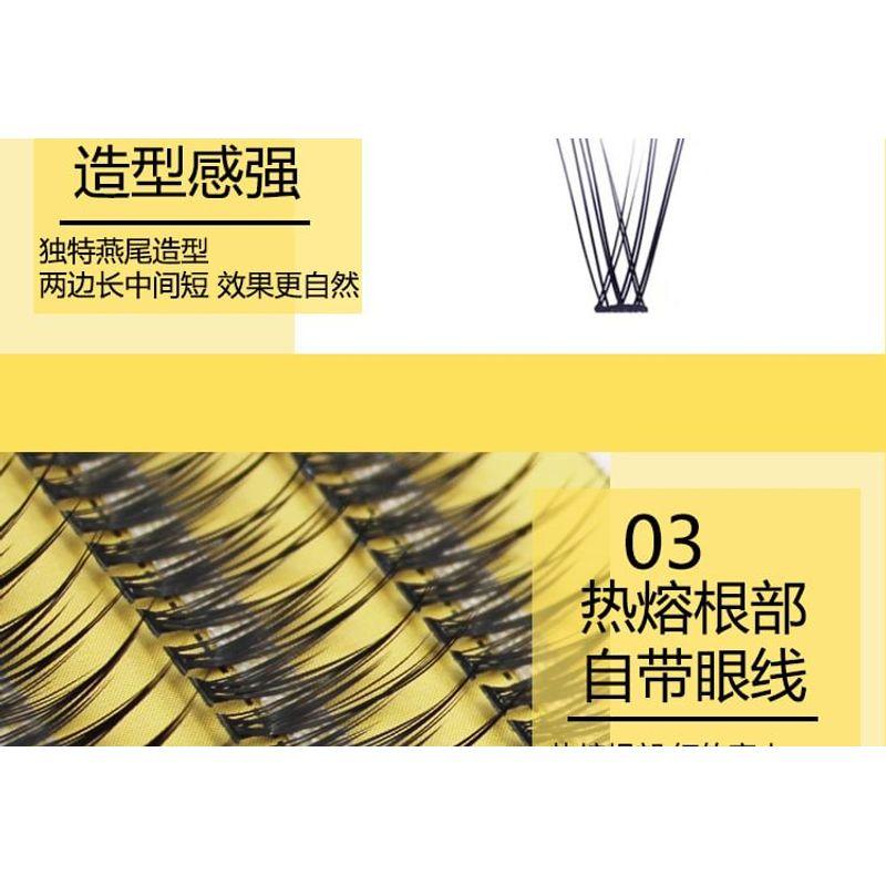 LuxeFlutter - Natural Wispy Cluster False Eyelashes