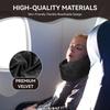 Neck Pillow Travel Pillow Sleeping Pillows Bag With Fillable Cover U Shaped Velvet Pillowcase Storage For Airplane Cylinder