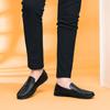 High Quality Leather Men Casual Shoes Comfortable Light Men  Formal Men Dress Shoes Breathable Slip On Men Driving Shoes