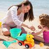 Children's Beach Toy Set Baby Playing In Water W/ Sand Shovel Beach Bucket Sand Truck Funny Swimming Pool Game Random Color