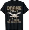 Drone Racing Accessories  Stuff Funny Drone Pilot TShirt 100 Cotton ONeck Short Sleeve Summer Casual Mens Tshirt Streetwear