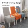 Chair Covers Autumn and Winter Dining Table Stool Covers Chair Covers Dining Chair Covers Home Chair Covers Non-slip Design