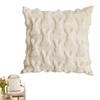 Easter Rabbits Blue Throw Pillow Cover 18 X 18 Inch Soft Plush Faux Jacquard Cushion Case Decoration For Rustic Throw Pillows
