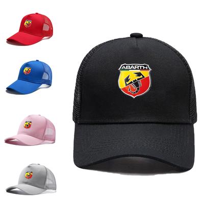 For Fiat Abarth 595 Abarth 500 Abarth 124 Spider Baseball Hat Men Women's Summer Sun Hat Sports Hat Outdoor Travel Sunshade Hat