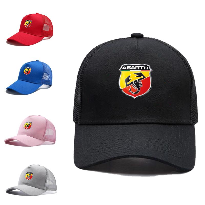 GFTFK1 Für Fiat Abarth 595 Abarth 500 Abarth 124 Spider Baseballkappe Herren Damen Sommer-Sonnenhut Sportkappe Outdoor-Reise-Sonnenschutzhut