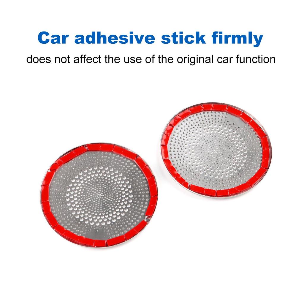 FDAIUN Car A Pillar Speaker Metal Protective Cover Genuine Replacement