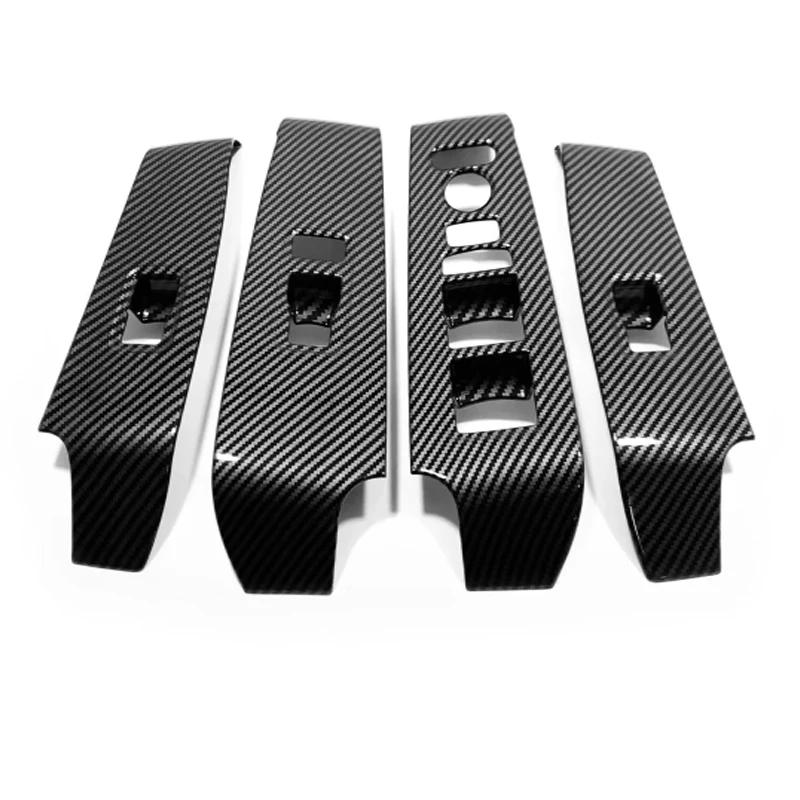 LHD RHD For Honda Civic 11th Gen   ABS Car Window Glass Lift Switch Button Panel Armrest Trim Cover Interior Accessories