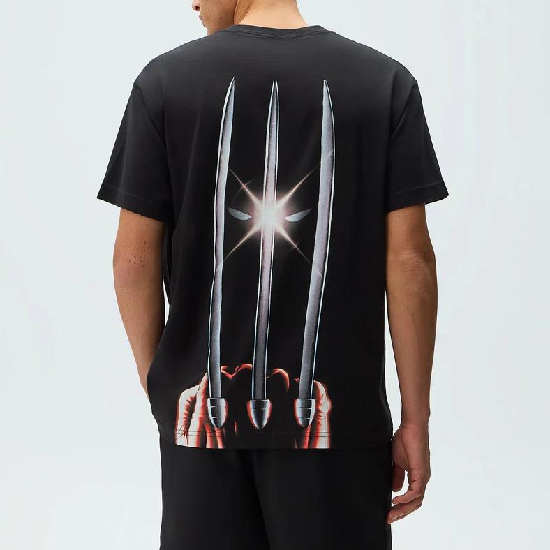 Kith x Marvel logo-print T-shirt KHM034336-001