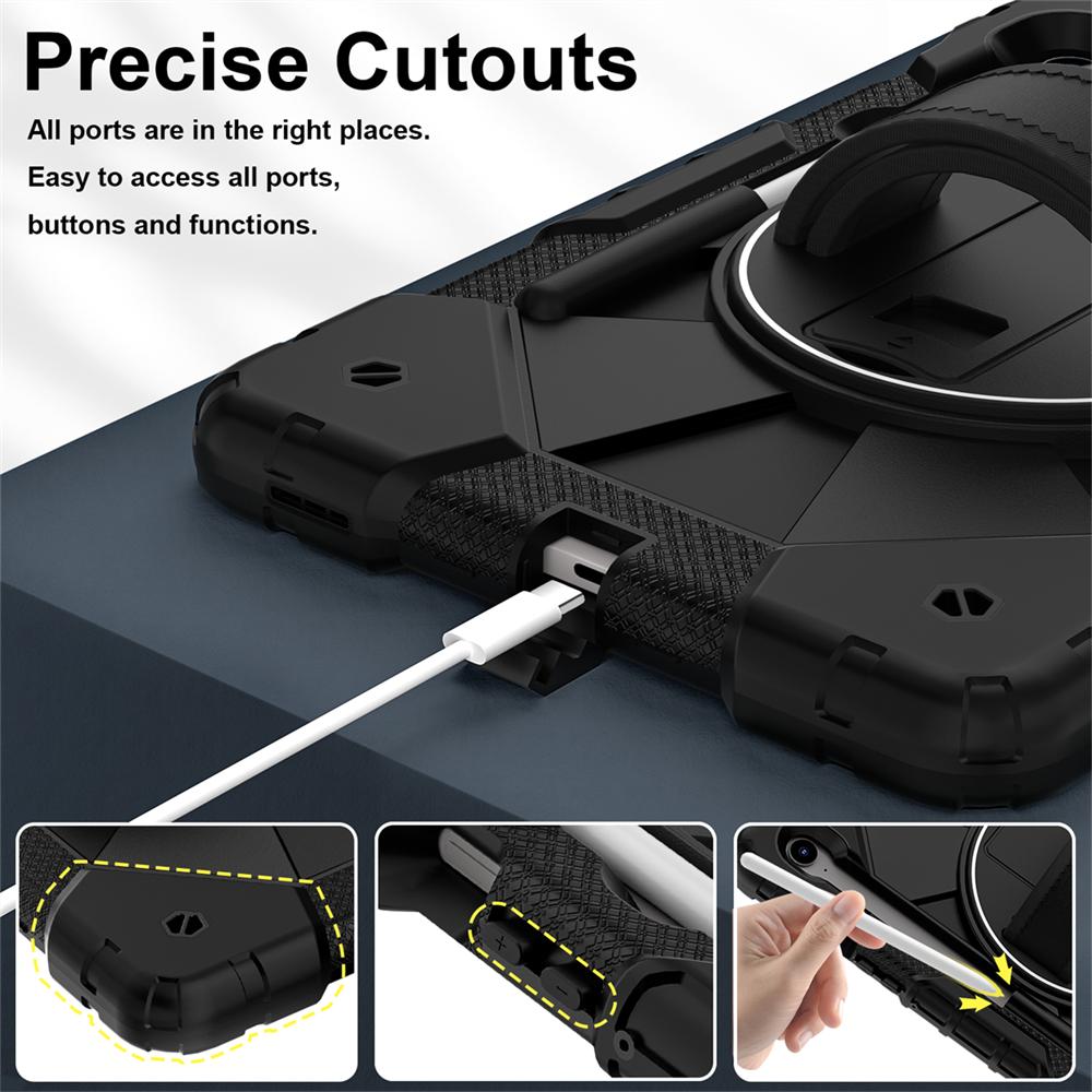 360 - degree all - round protection! Multifunctional tablet case for Samsung Galaxy Tab S10 FE/Tab S9/Tab S9 FE