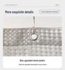 European and American Diamond Waffle Waterproof Mildew-Proof Shower Curtain for Bathroom or Toilet Door