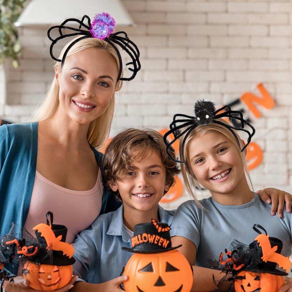 Langbeinige Spinne Halloween Spinnen Stirnband Kopfschmuck Halloween Haarbänder Kostümparty