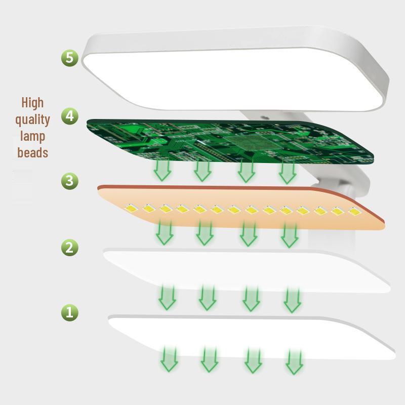 Dual-Use Eye Protection Desk Lamp for Study & Bedroom